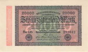 20000 Mark 1923 ro.84e DB